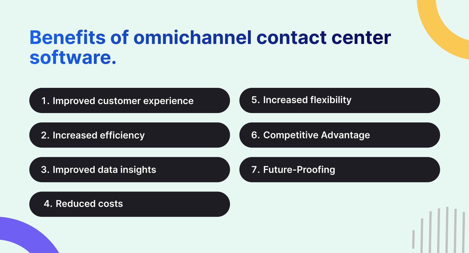 Benefits of omnichannel presence