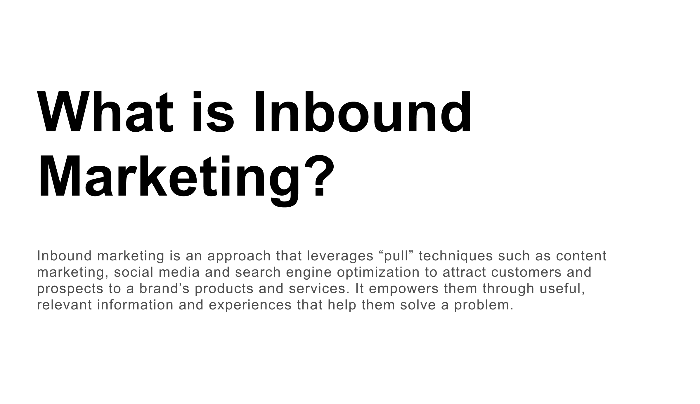 Sales and marketing collaboration on sales enablement software tool to develop inbound marketing techniques.