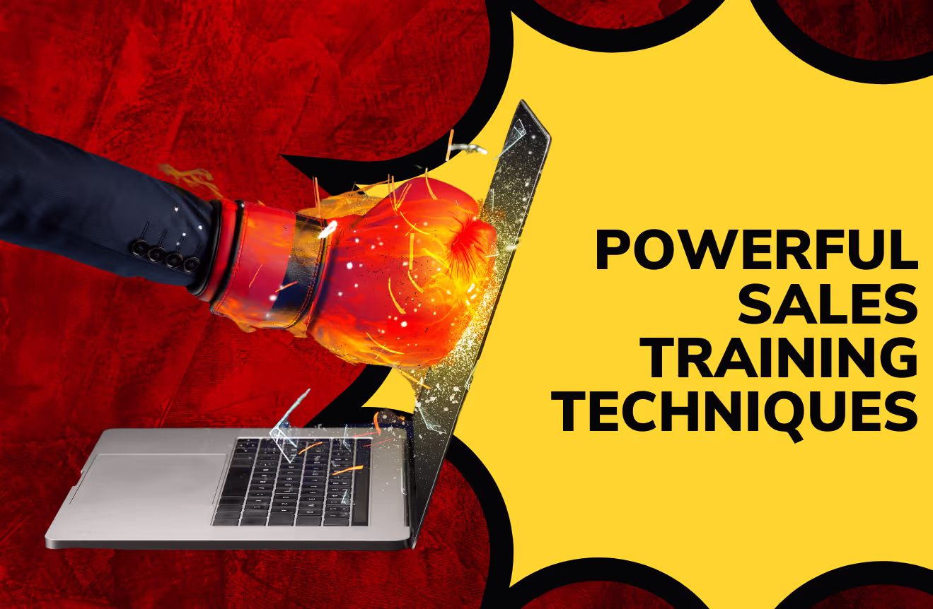 Sales training techniques to create a powerful sales team