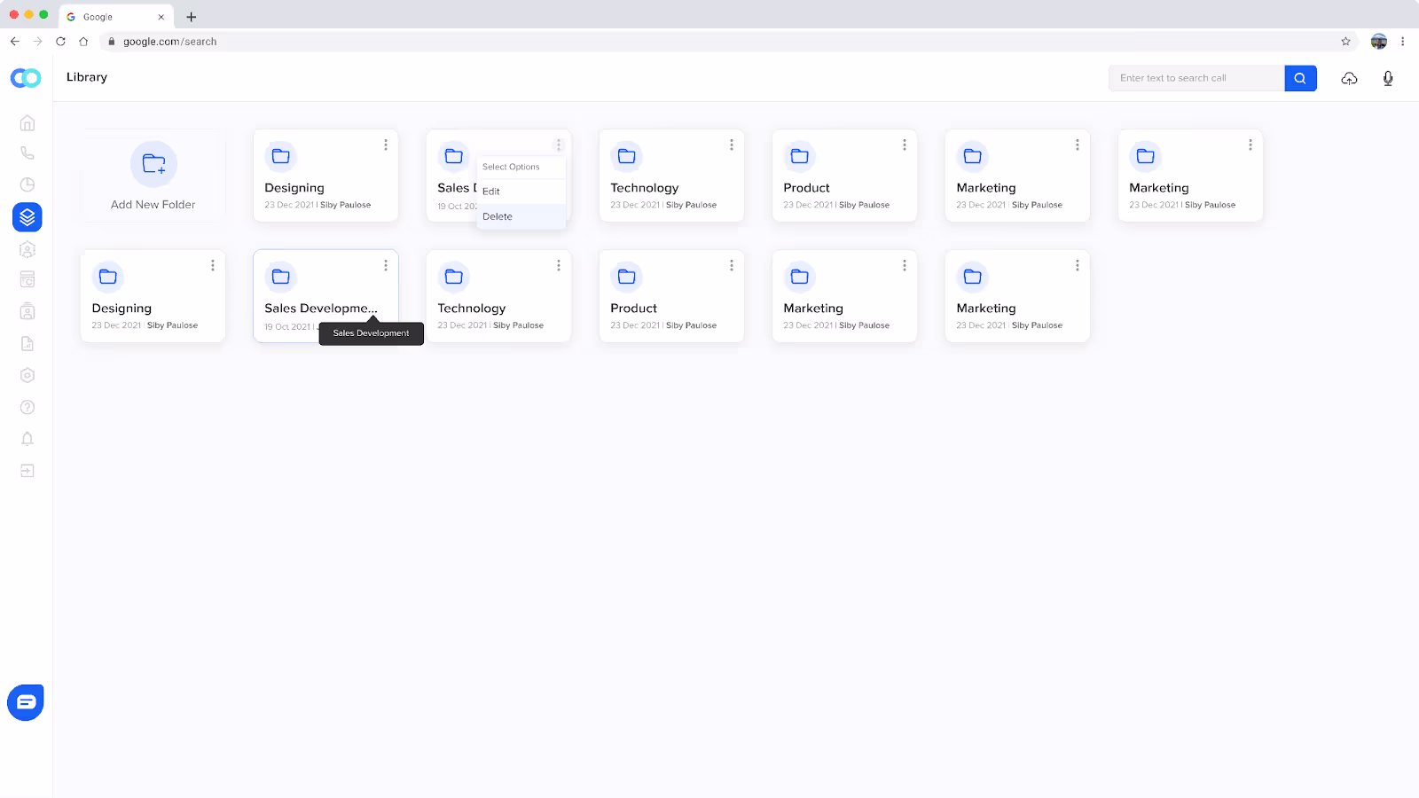 Callveriq Learning Management System