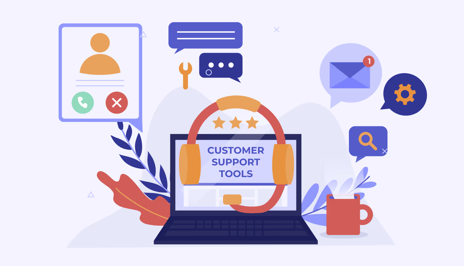 Key components of customer support tool