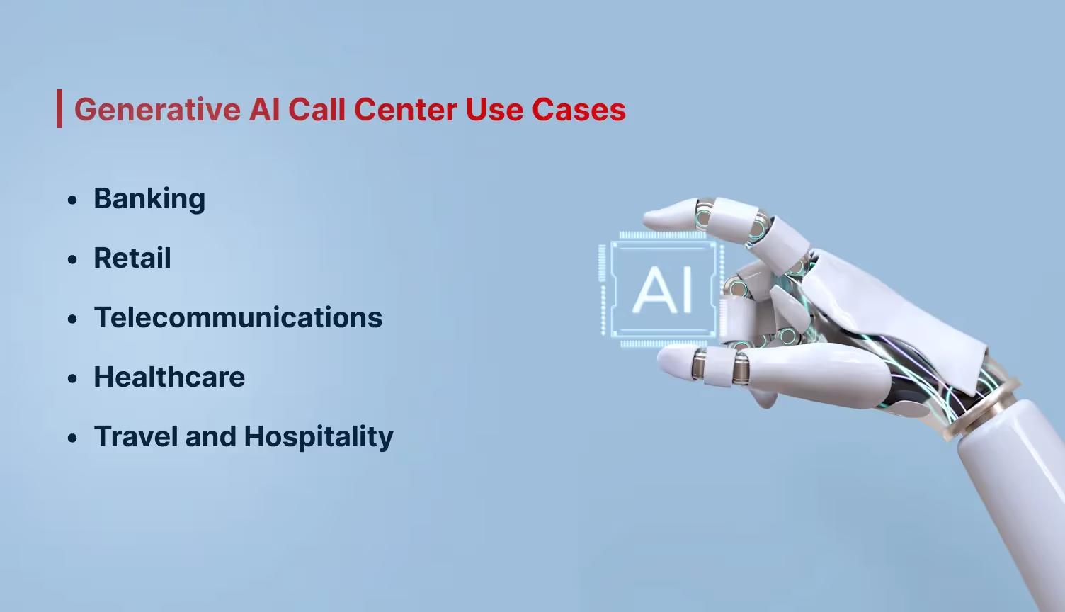 Use Cases for Generative AI in Call Centers