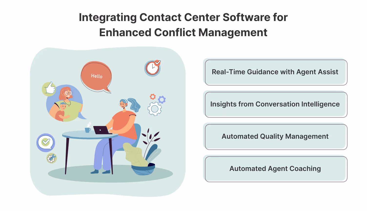 Customer service conflict resolution examples