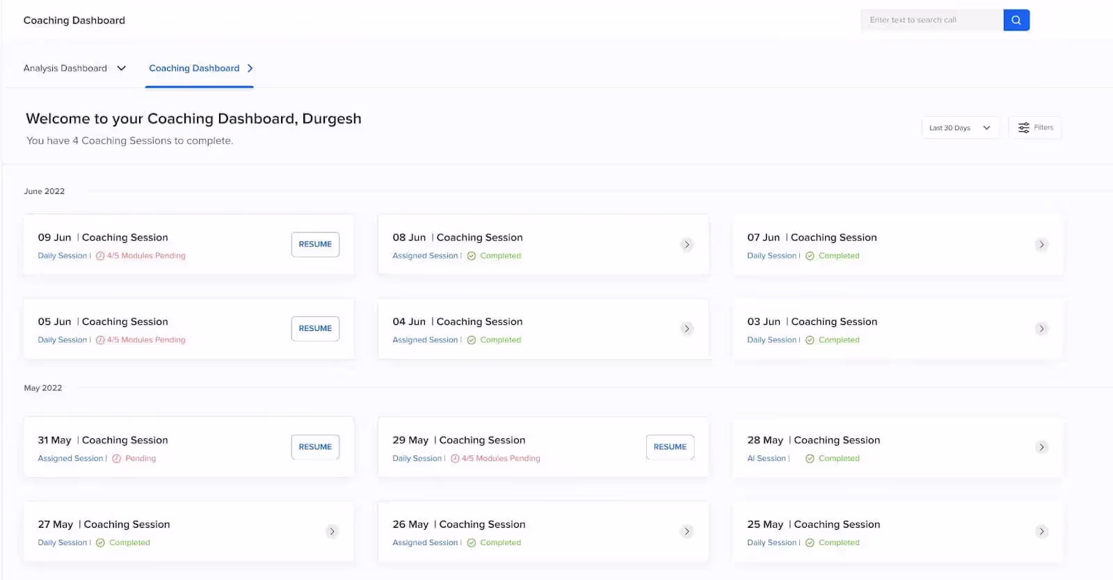 Callveriq’s automated agent coaching
