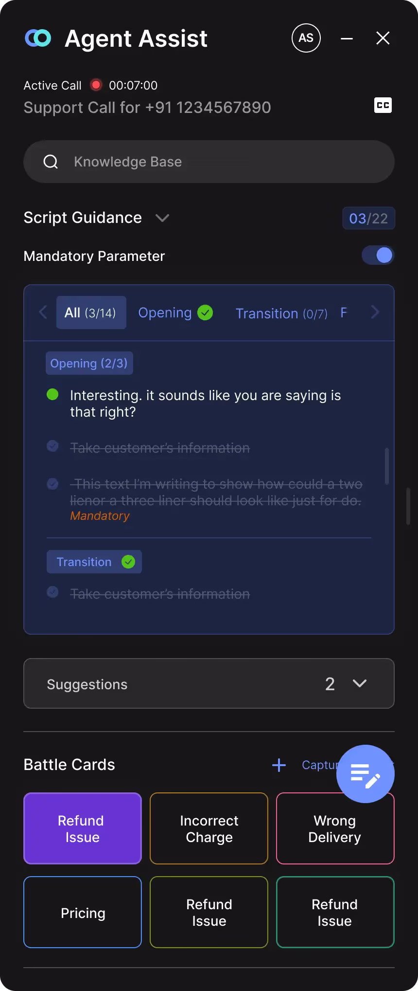 Callveriq’s Agent Assist for real-time monitoring and guidance