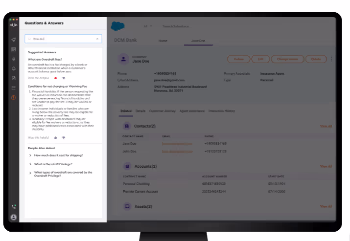 Agents are guaranteed to provide a consistent client experience by U-Assist's real-time prompts