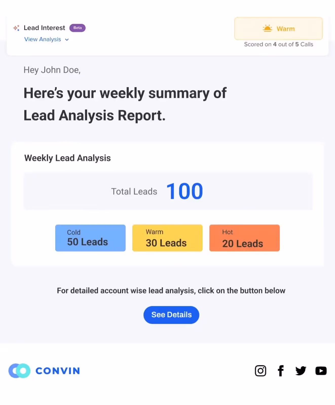 Callveriq’s Lead Interest tool