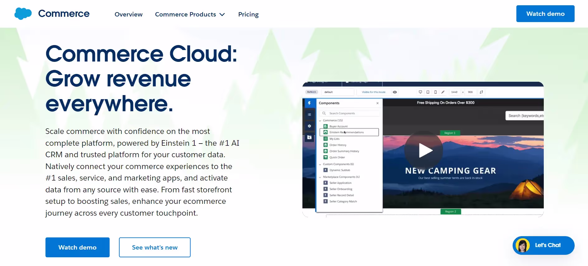 Salesforce Commerce Cloud Product Page