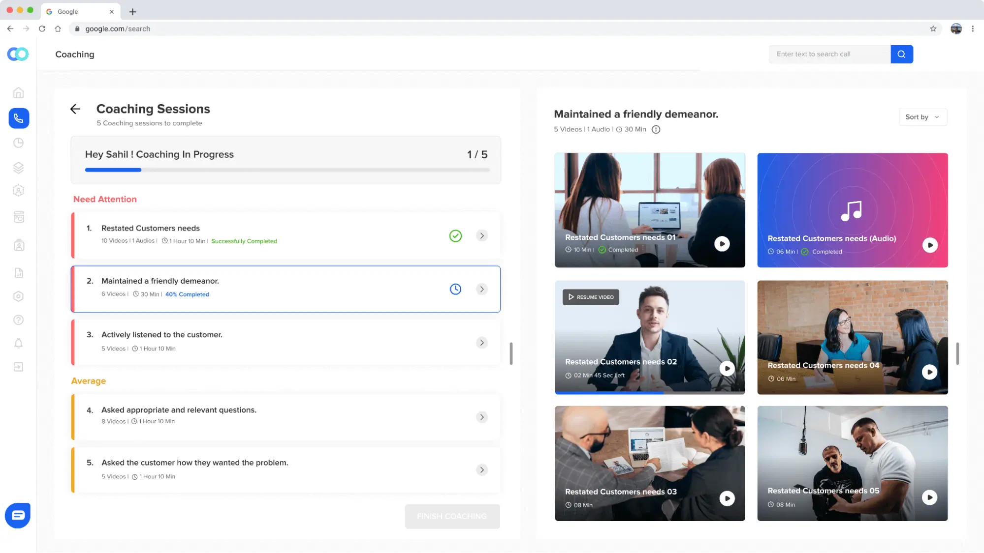 Peer-to-peer coaching in Callveriq’s automated agent coaching platform