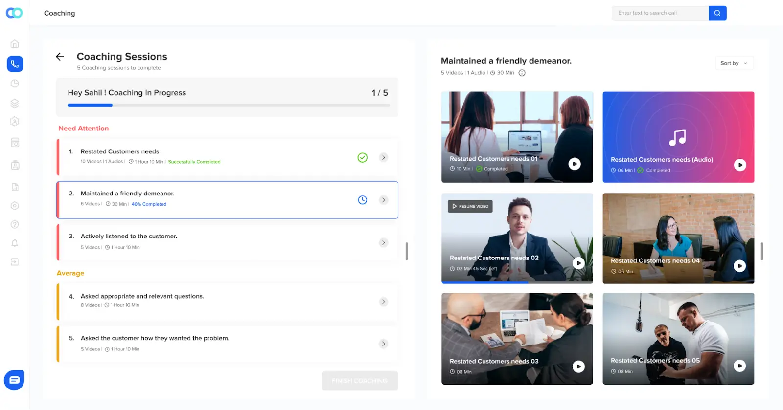 Peer-to-peer coaching in Callveriq’s automated agent coaching platform