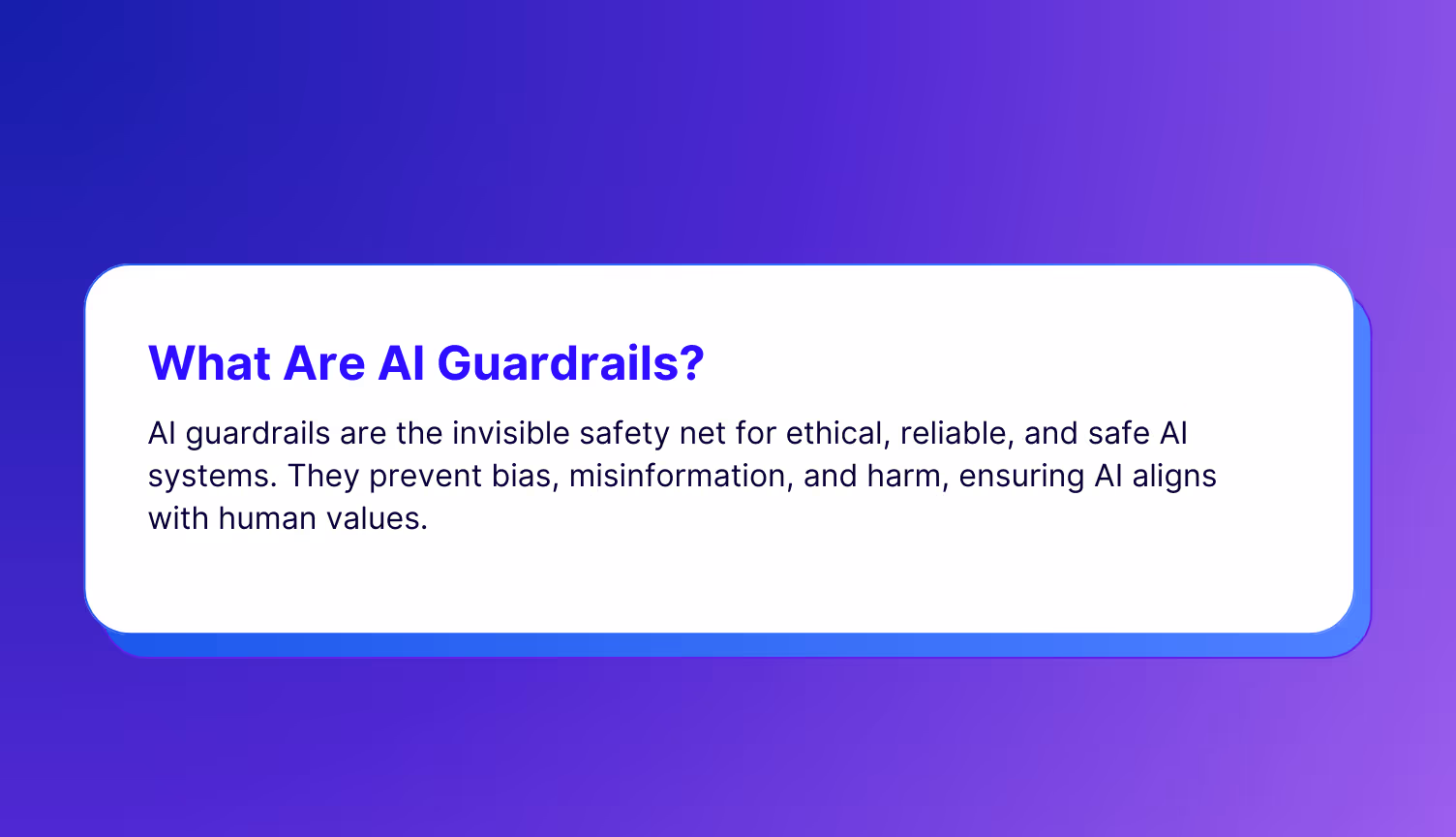 What is an AI Guardrail?