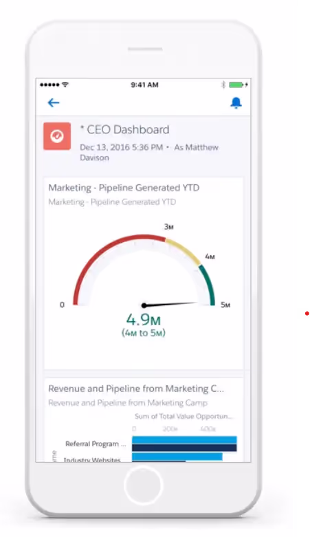 Salesforce converts leads on top CRM platforms