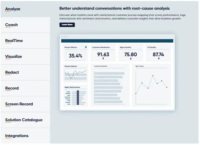 CallMiner Eureka analyzes all customer conversations and utilizes these insights to drive business transformation