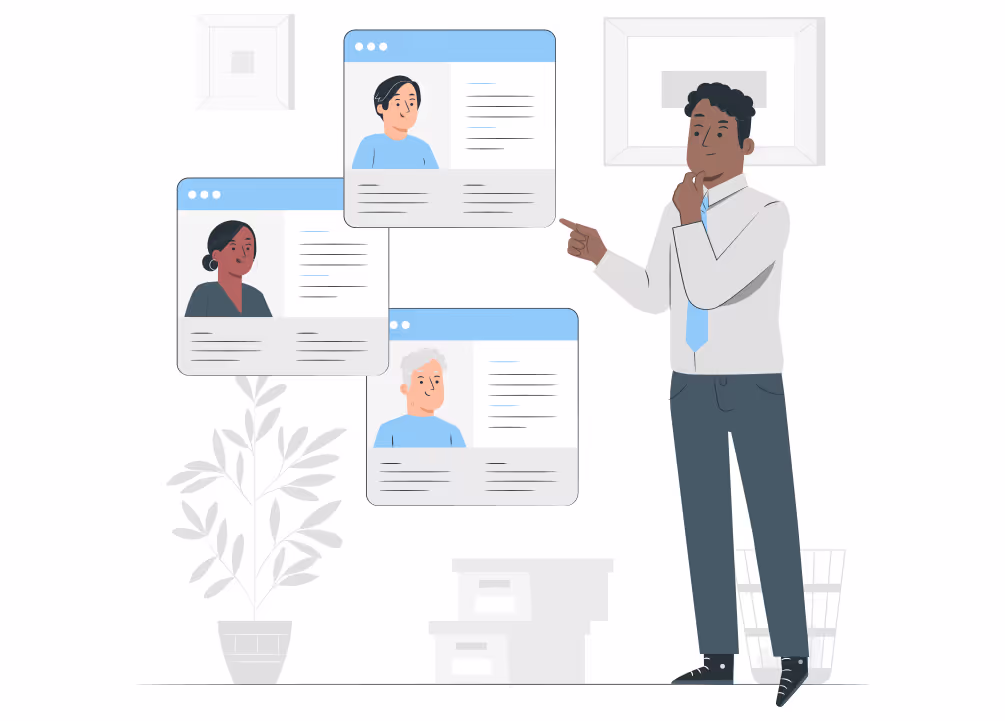 Sales rep reviewing call notes logged automatically by call logging software