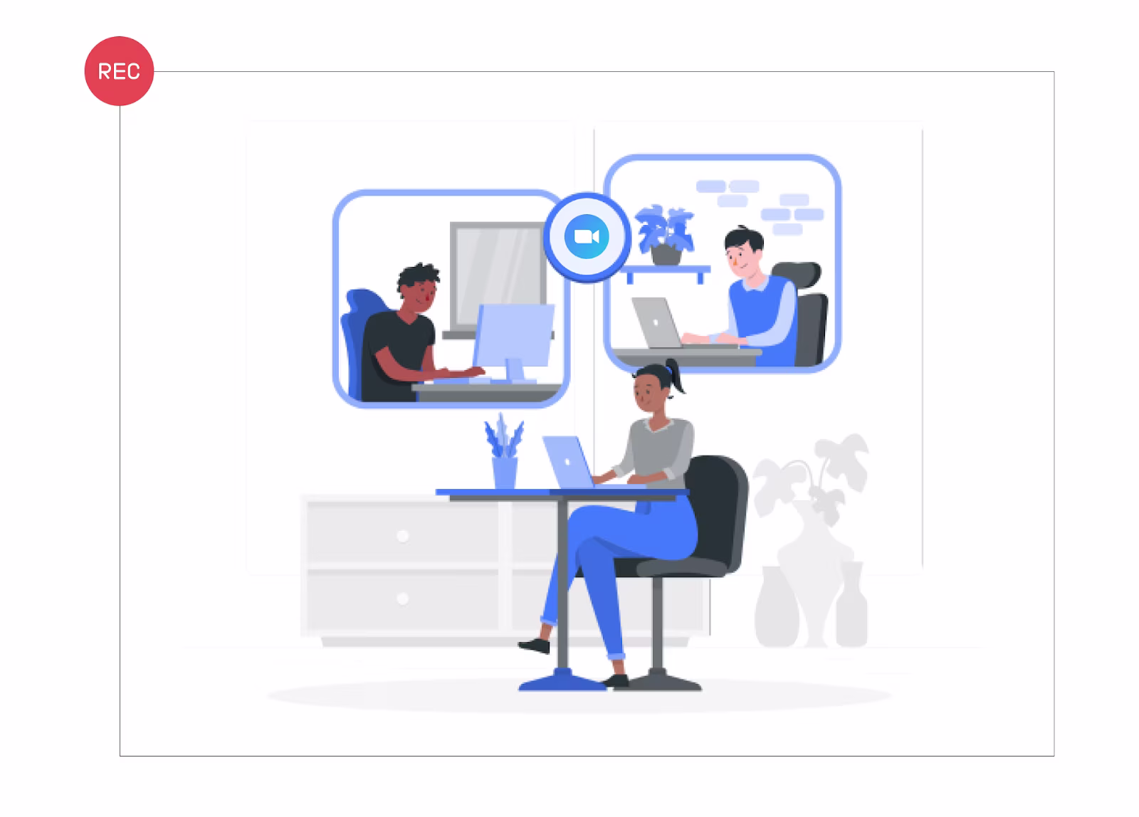 Seamless AI Video Transcription integration with conferencing tools like Zoom, Google Meet, and Teams