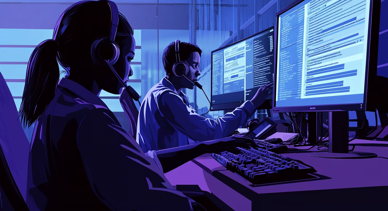 Call barging in a call center