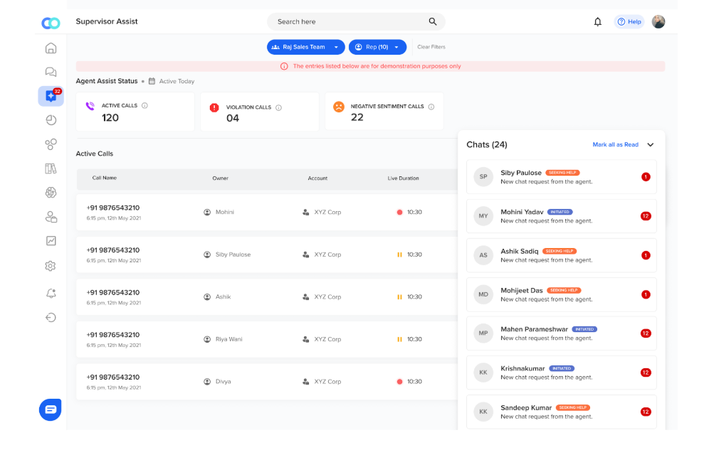 Callveriq’s Supervisor Assist for banking contact center operations