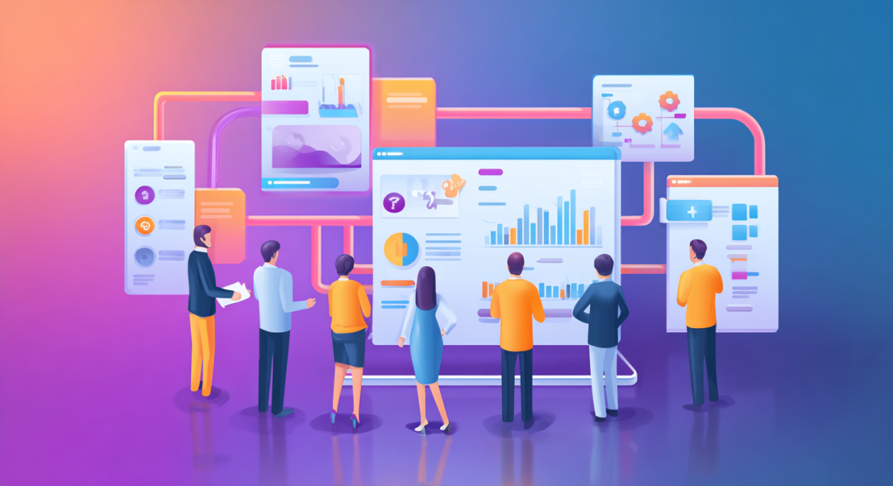 EdTech CRM system dashboard with voice AI, lead tracking, and student enrollment tools.
