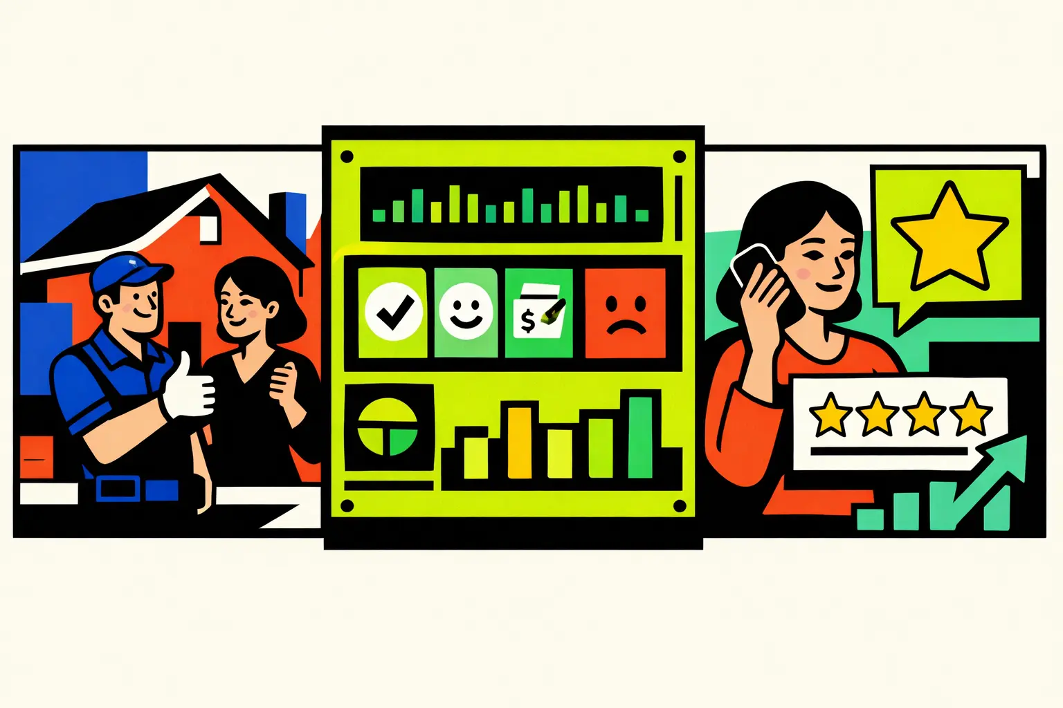 AI Phone Calls That Request Online Reviews For Home Services