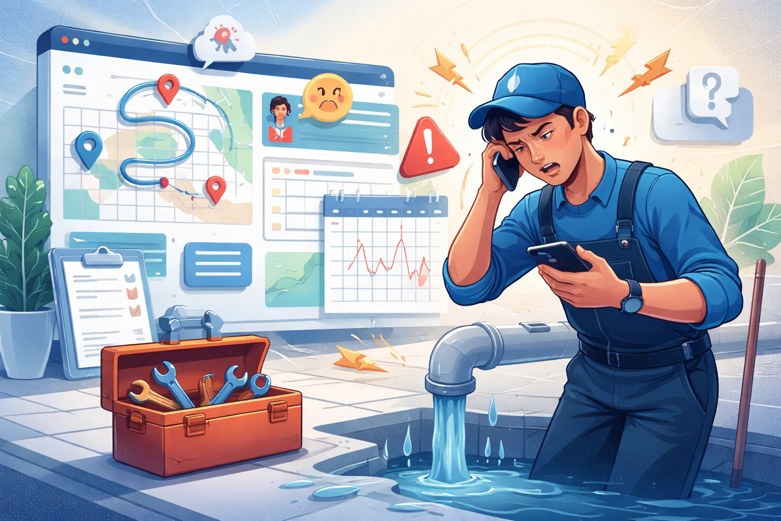The Hidden Leak in Home Services: Why FSM Software Can't Fix Bad Calls