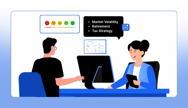 Client insights powered by call data for wealth management.