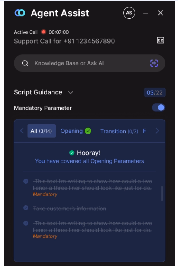 Callveriq’s Real-time agent assist is an important tool to avoid compliance violations in the future of AI in banking
