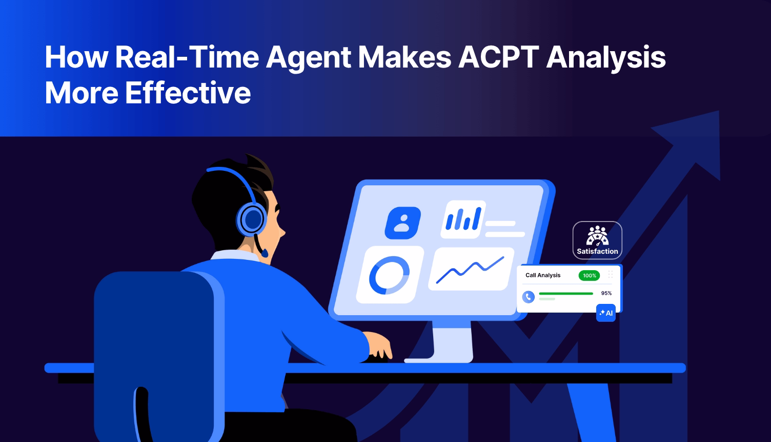 Improve ACPT analysis and accelerate resolutions with Real-Time Agent Assist.