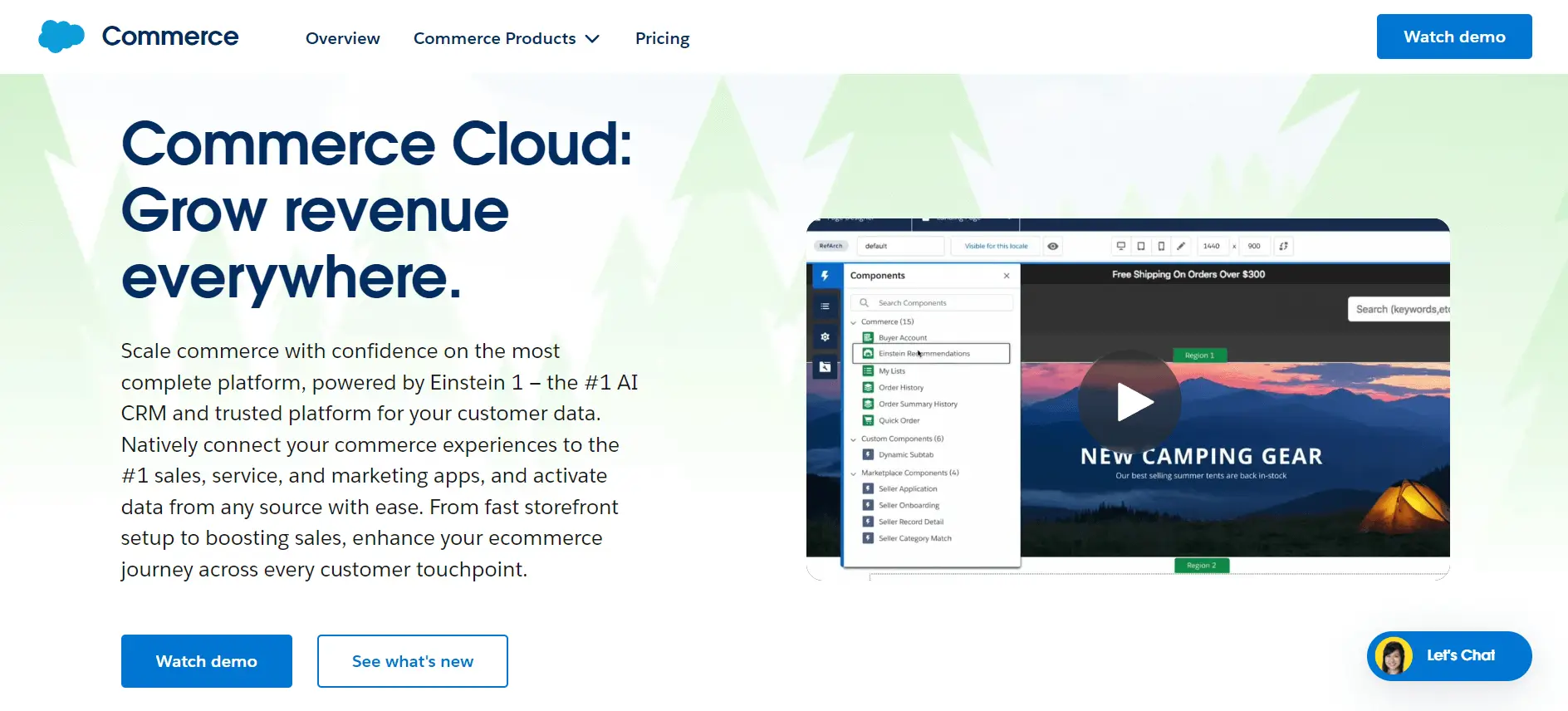 Salesforce Commerce Cloud Product Page