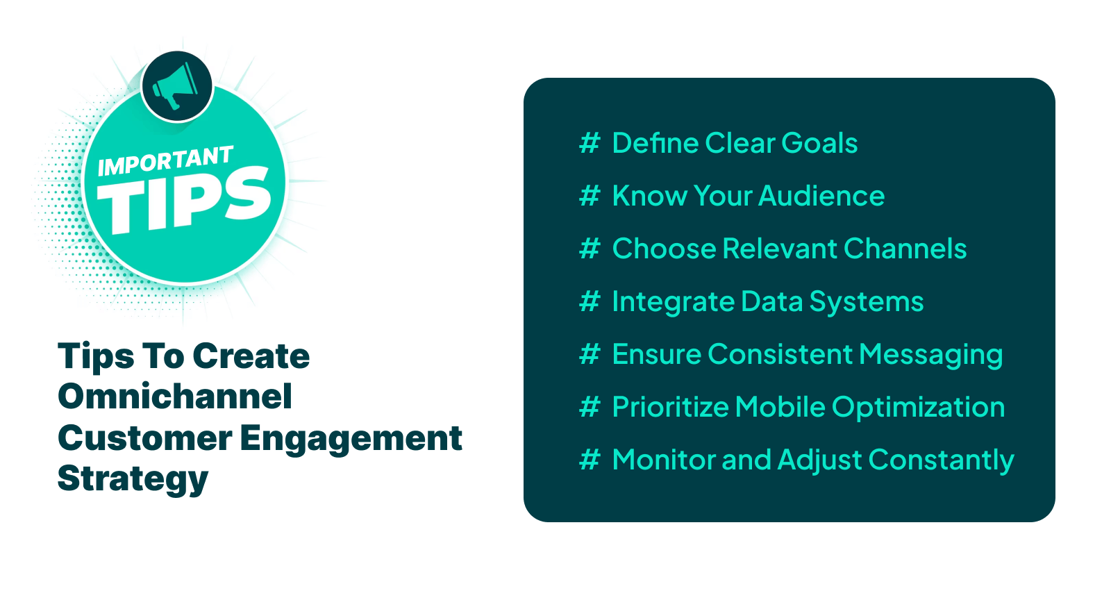  Omnichannel Customer engagement strategy tips.