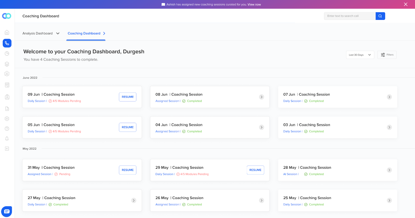 Agent onboarding tracking dashboard
