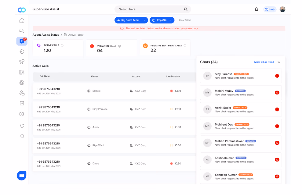 Callveriq’s Supervisor Assist for banking contact center operations