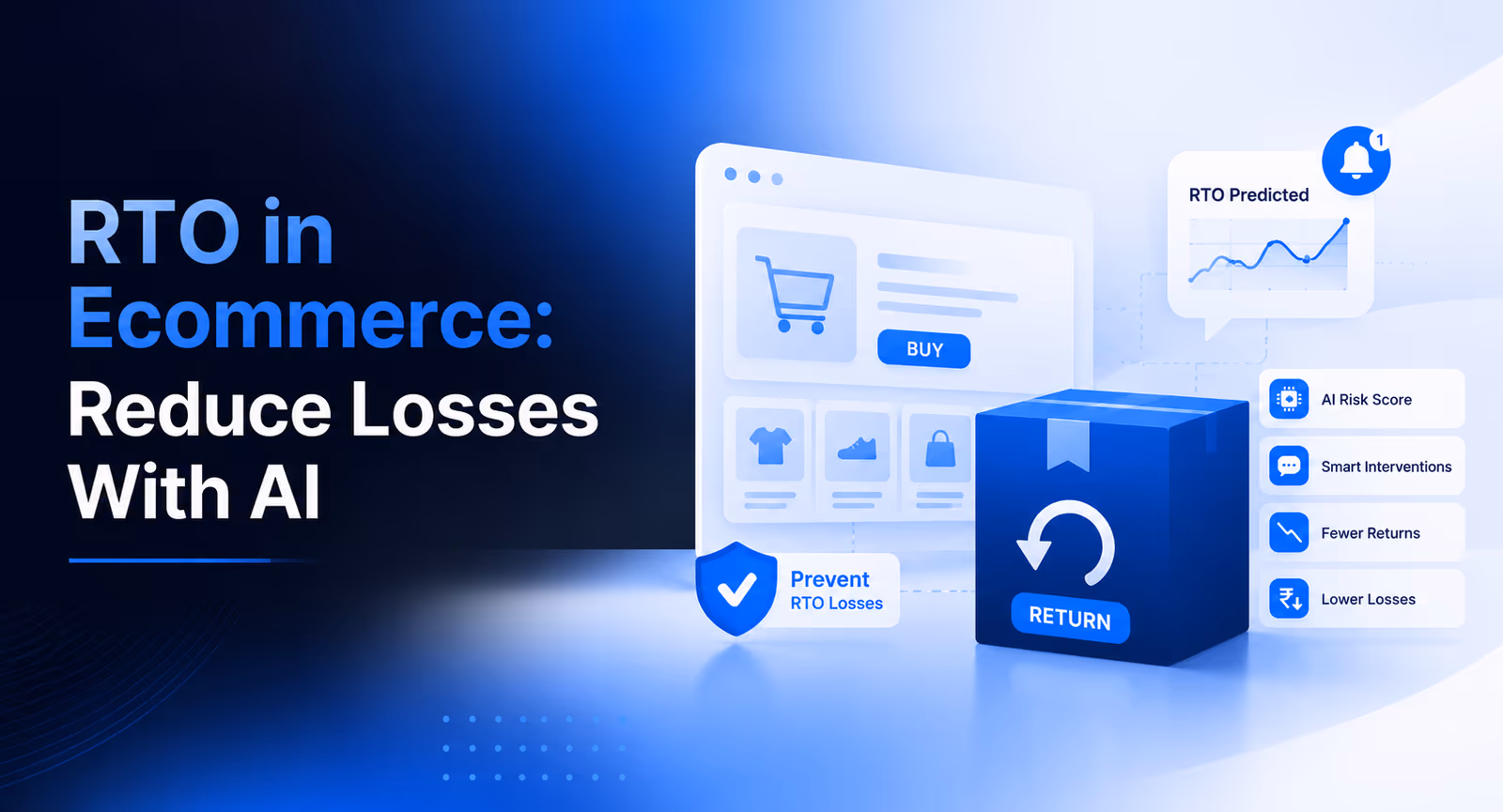 RTO in ecommerce illustration overview