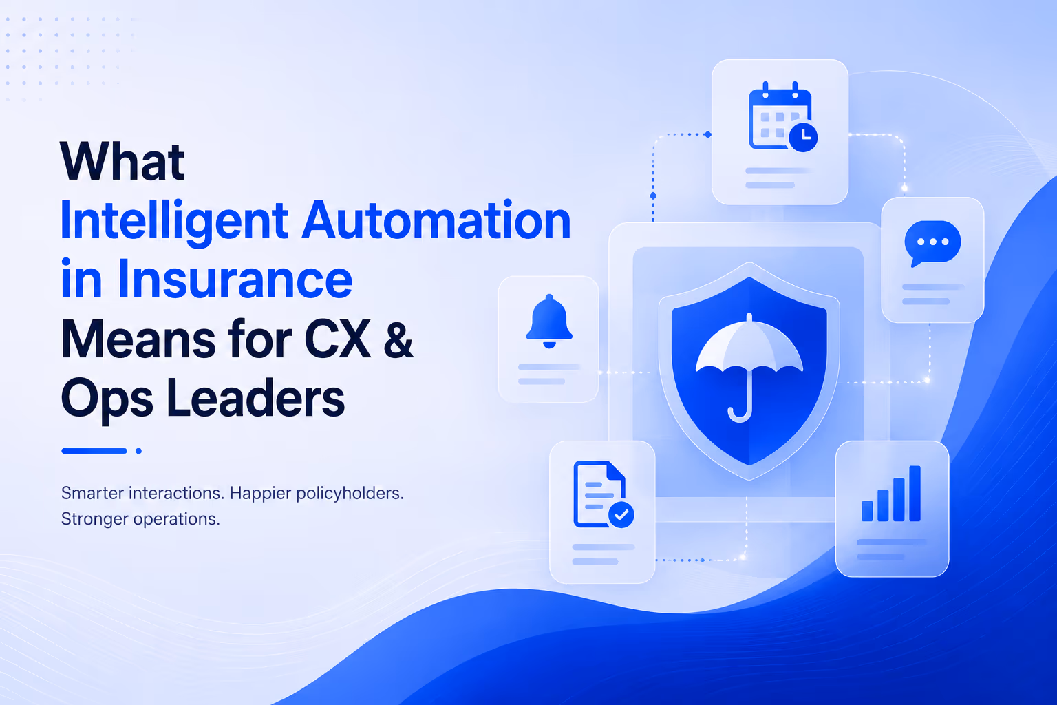Intelligent automation in insurance leaders