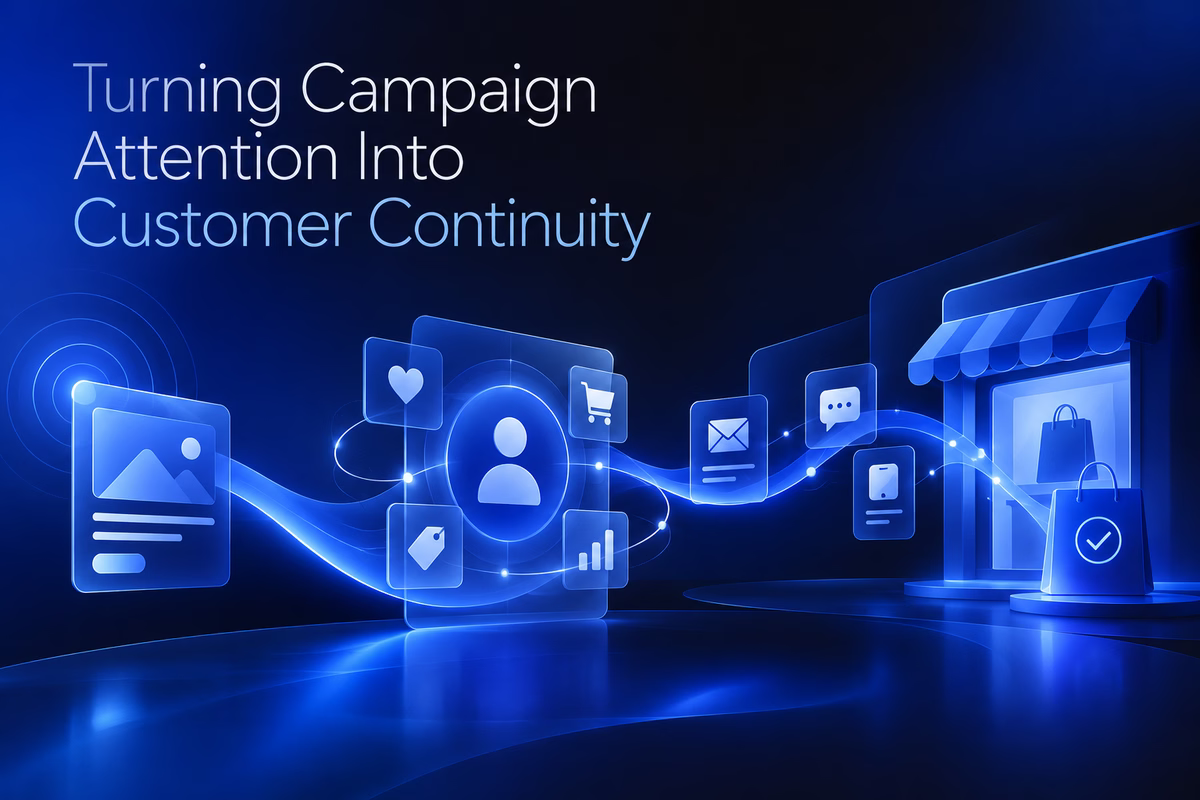 Retail marketing sustains customer continuity