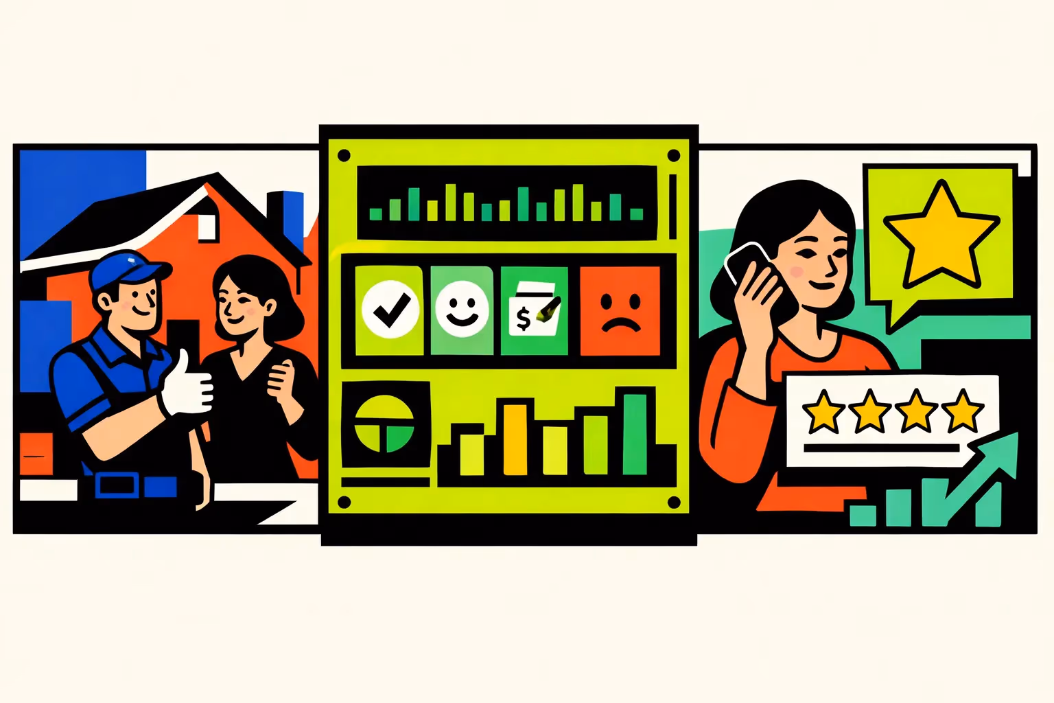 AI Phone Calls That Request Online Reviews For Home Services