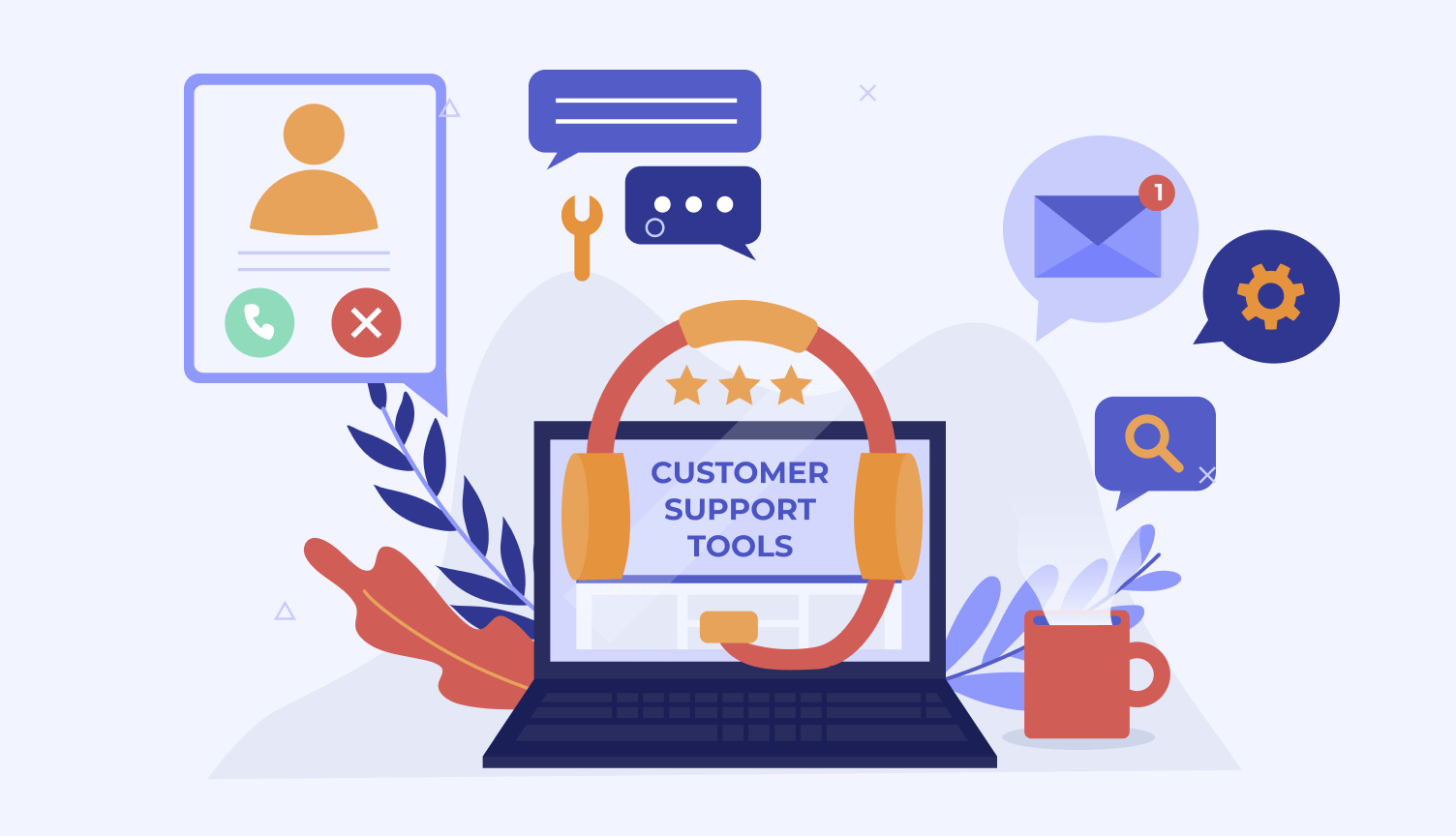 Key components of customer support tool