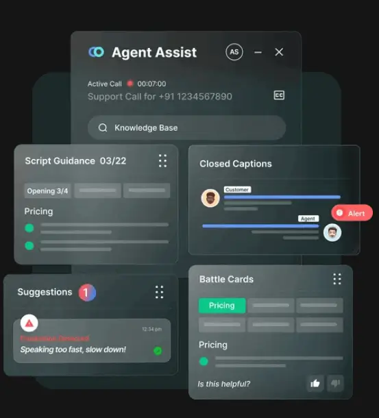 Real-Time Agent Assist